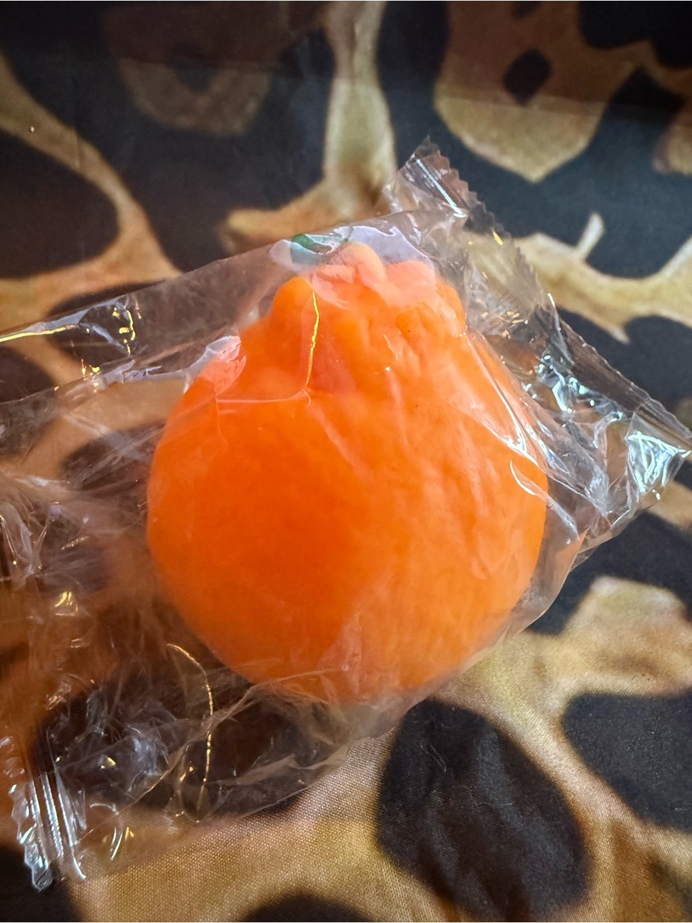 Orange Squish Toy - Bright Orange stress ball squishy